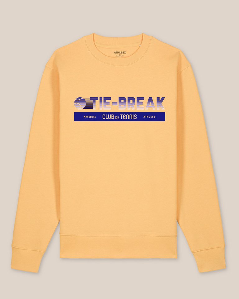 Athleez Sweatshirt TIE-BREAK - Sweatshirt - 100% Bio-Baumwolle - 0% Polyester von Athleez