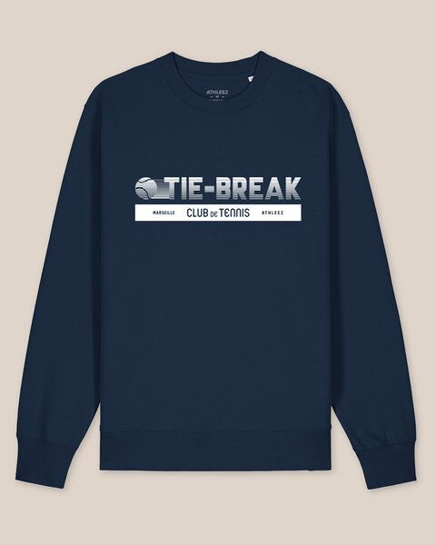 Athleez TIE-BREAK - Sweatshirt - 100% Bio-Baumwolle - 0% Polyester von Athleez