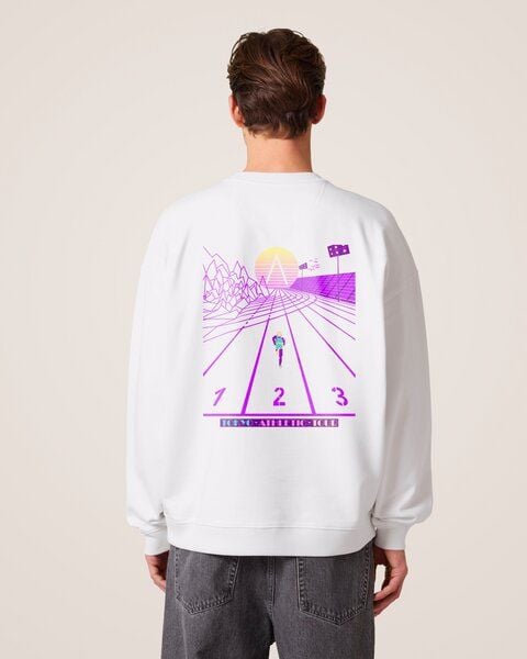 Athleez TOKYO ATHLETIC CLUB - Relaxed Sweatshirt - 100% Bio-Baumwolle von Athleez