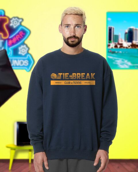 Athleez "Tie-Break" Heavy Sweatshirt - 100% Bio-Baumwolle - 0% Polyester von Athleez