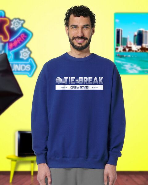 Athleez "Tie-Break" Heavy Sweatshirt - 100% Bio-Baumwolle - 0% Polyester von Athleez
