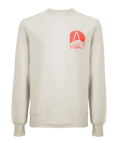 Athleez "Ultra-Trail Mt. Fuji" Sweatshirt - 100% Bio-Baumwolle - 0% Polyester" von Athleez
