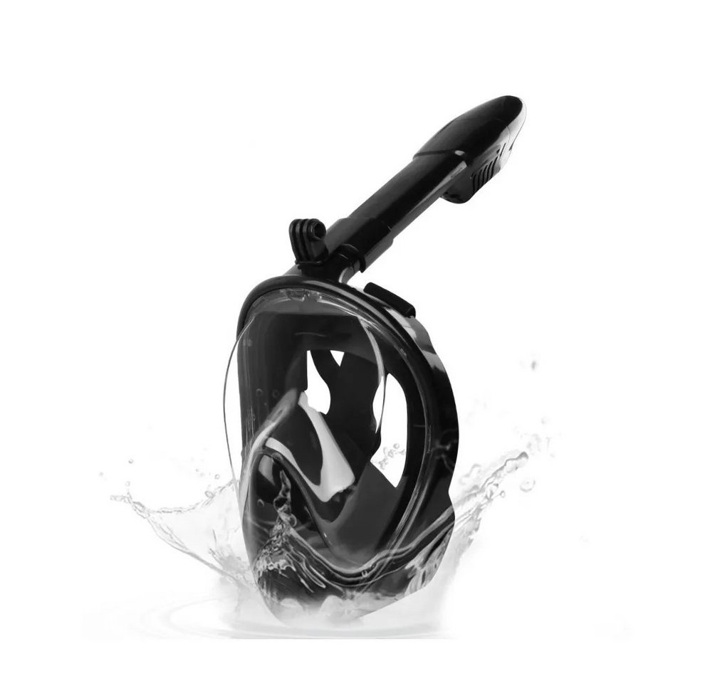 Athlix Taucherbrille Schnorchelmaske Anti-Leak Vollgesichts Unterwasser Maske, Kein Beschlagen, 180 Grad Weitwinkel Sicht, GoPro Halterung von Athlix