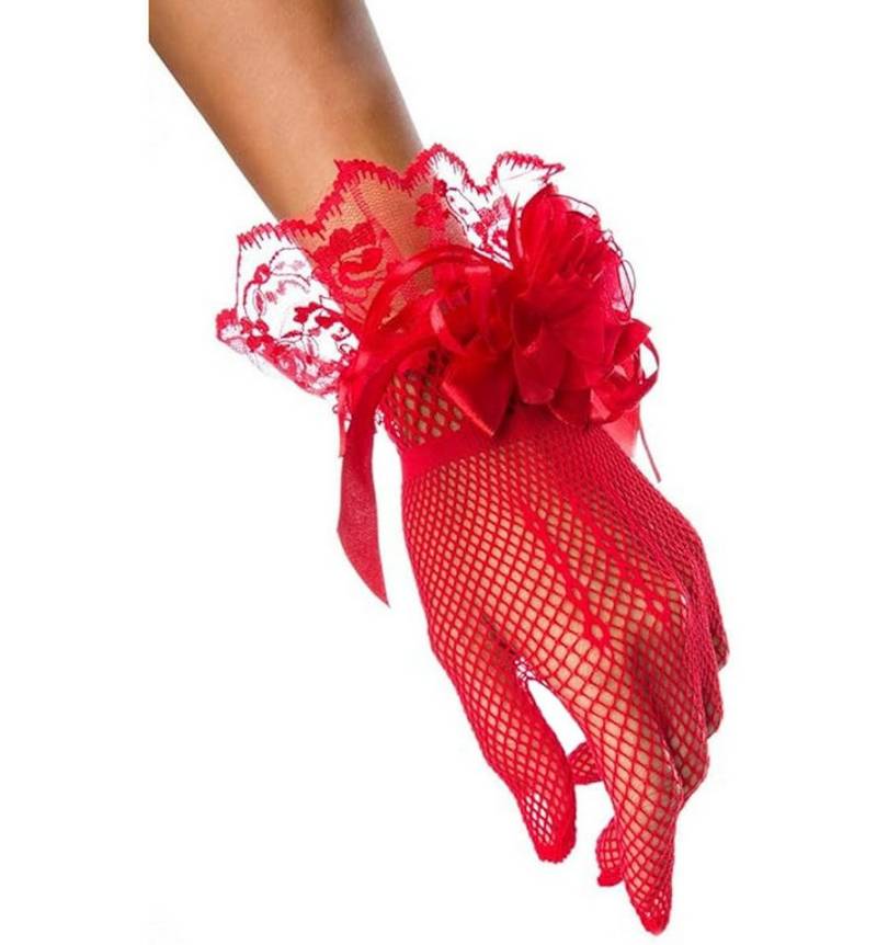 Atixo Abendhandschuhe Netzhandschuhe Spitze Abendhandschuhe Hochzeithandschuhe kurz von Atixo