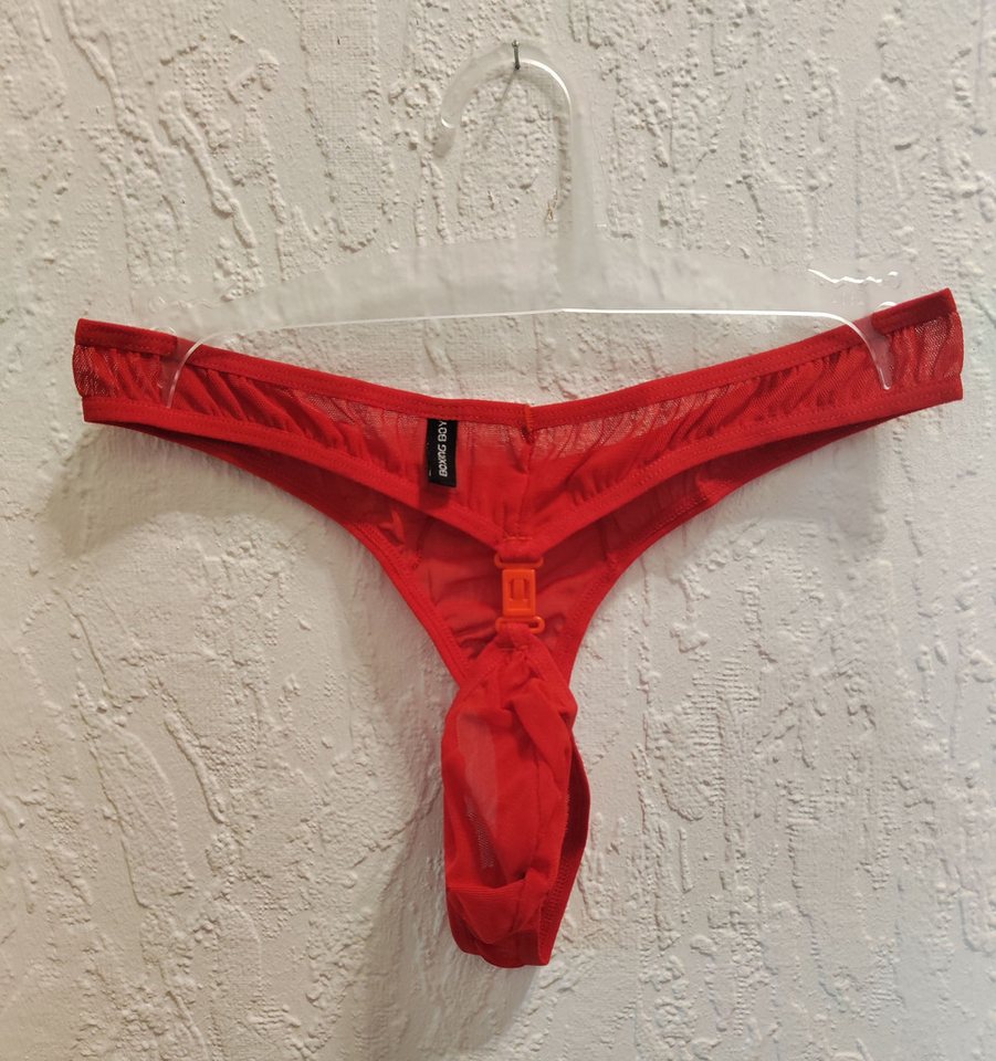 Atixo String Männer-String mit Clip-Verschluss Herrenstring aus Tüll Atixo String Männer-String mit Clip-Verschluss Herrenstring aus Tüll von Atixo
