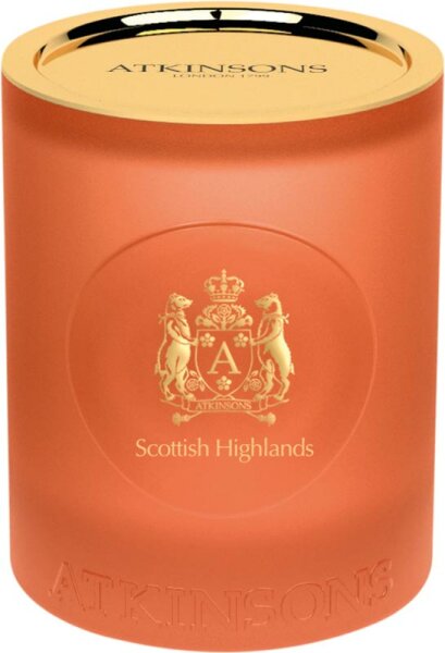 Atkinsons Scottish Highlands Duftkerze 200 g von Atkinsons