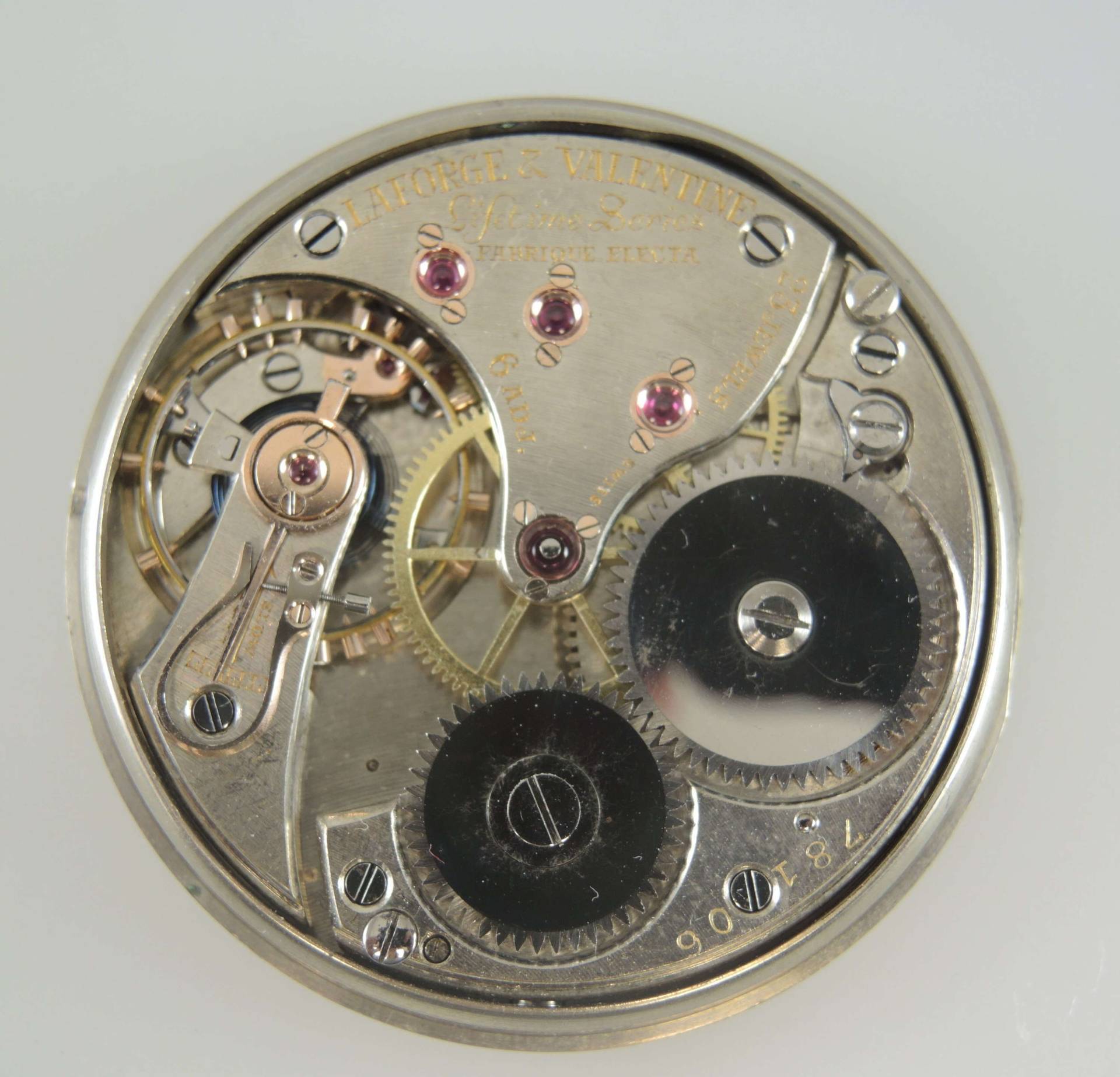 Hochwertigstes 23J Taschenuhrwerk. Laforge & Valentinstag C1900 von AtlamWatches