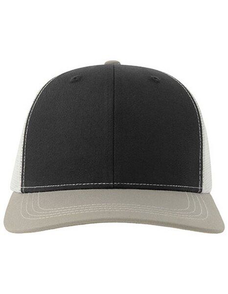 Atlantis Headwear Atlantis Netz-Cap Mesh Cap Snapback Kappe Cappy leicht gebogener Schirm Mehrfarbig von Atlantis Headwear
