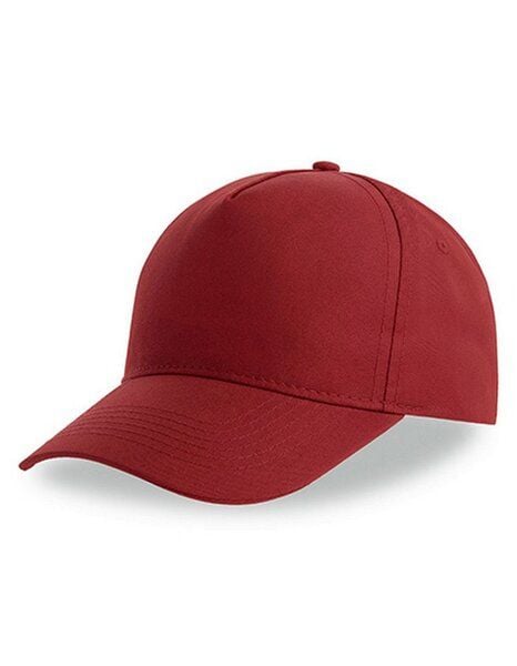 Atlantis Headwear Atlantis Recy Five Cap Klassische, strukturierte Baseballkappe, Geschwungener Schirm, Hochwertiger Klettverschluss von Atlantis Headwear