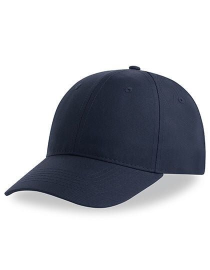 Atlantis Headwear Atlantis Recy Six Cap Klassische, strukturierte Baseballkappe, Geschwungener Schirm, Hochwertiger Klettverschluss von Atlantis Headwear