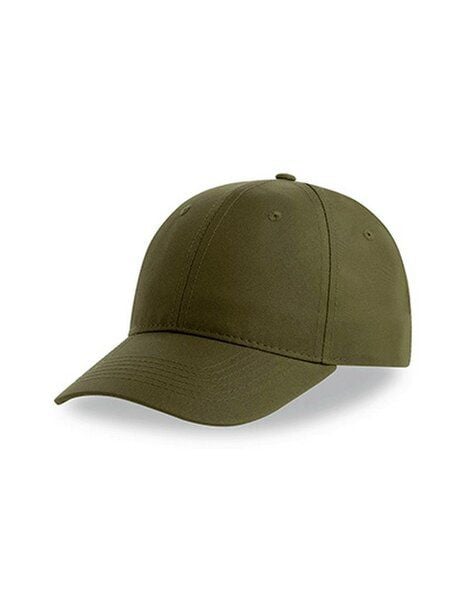 Atlantis Headwear Atlantis Recy Six Cap Klassische, strukturierte Baseballkappe, Geschwungener Schirm, Hochwertiger Klettverschluss von Atlantis Headwear
