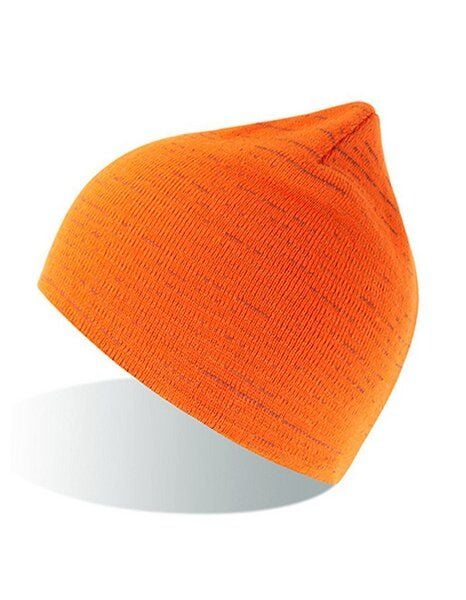 Atlantis Headwear Atlantis Shine Beanie Mütze recyceltes (rPet) Polyester mit Reflexfäden von Atlantis Headwear