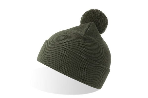 Atlantis Headwear Atlantis Wind Beanie Mütze Bommelmütze einfarbig 8 Farben von Atlantis Headwear