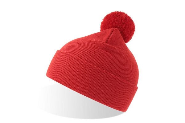 Atlantis Headwear Atlantis Wind Beanie Mütze Bommelmütze einfarbig 8 Farben von Atlantis Headwear