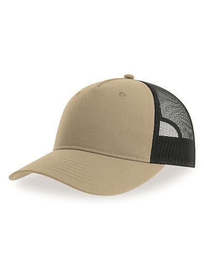 Atlantis Headwear Atlantis Zion Cap Mesh - Basecap zweifarbig aus Recyceltem Polyester Truckercap von Atlantis Headwear