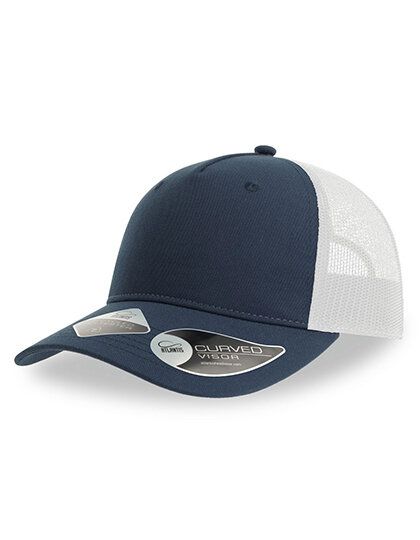 Atlantis Headwear Atlantis Zion Cap Mesh - Basecap zweifarbig aus Recyceltem Polyester Truckercap von Atlantis Headwear