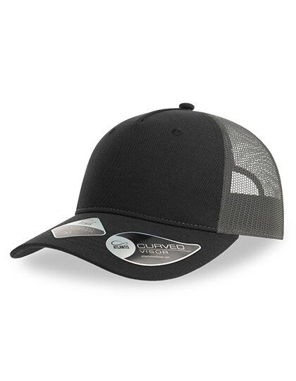 Atlantis Headwear Atlantis Zion Cap Mesh - Basecap zweifarbig aus Recyceltem Polyester Truckercap von Atlantis Headwear