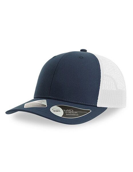 Atlantis Headwear Basecap Atlantis Bryce Cap Mesh Cap zweifarbig aus Recyceltem Polyester Truckercap von Atlantis Headwear