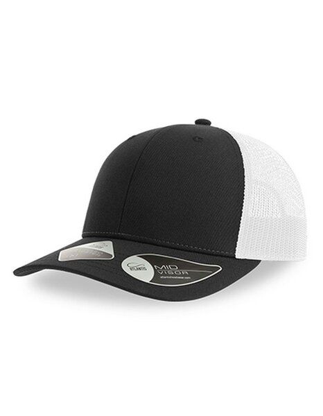 Atlantis Headwear Basecap Atlantis Bryce Cap Mesh Cap zweifarbig aus Recyceltem Polyester Truckercap von Atlantis Headwear