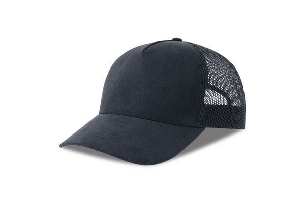 Atlantis Headwear Damen / Herren Netz Cap kombiniert mit Wildlederoptik Basecap Kappe Cappy von Atlantis Headwear