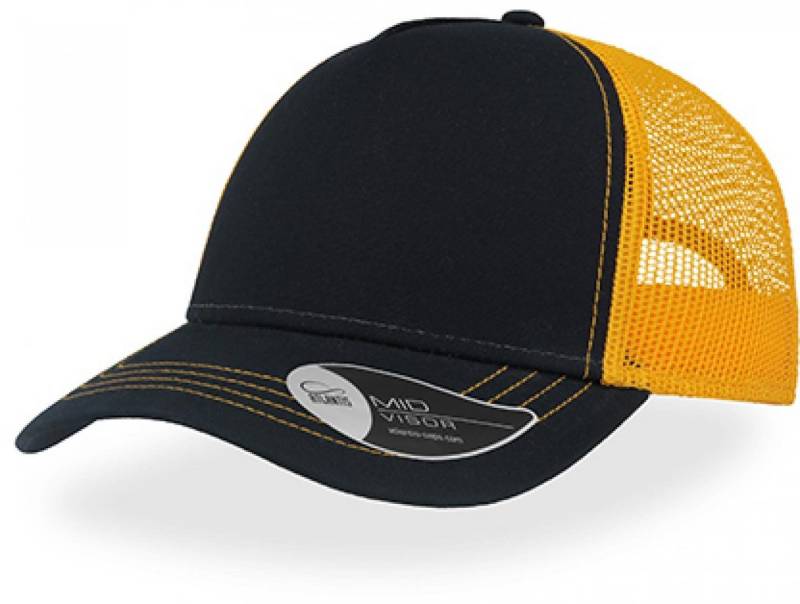 Atlantis Baseball Cap Rapper Canvas Cap, 5-Panel-Mesh-Cap von Atlantis