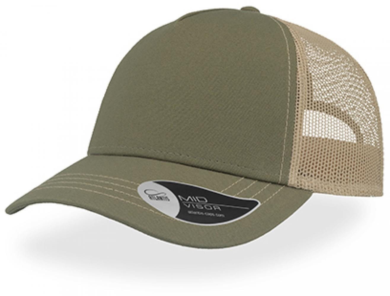 Atlantis Baseball Cap Rapper Canvas Cap, 5-Panel-Mesh-Cap von Atlantis