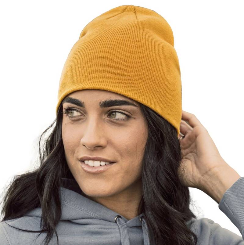 Atlantis Beanie modische Damen Mütze / Strickmütze / Wintermütze in vielen Farben Recycelter Polyester von Atlantis
