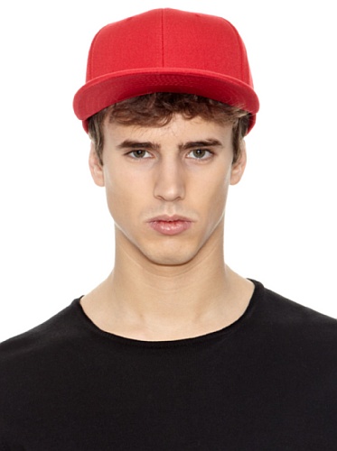 Atlantis Kopfbedeckung Unisex Snap Back rot von Atlantis