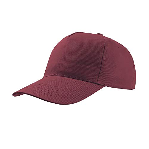 Atlantis Start Five Cap, One Size, Burgundy von Atlantis