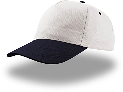 Atlantis Start Five Cap, One Size, White Navy von Atlantis