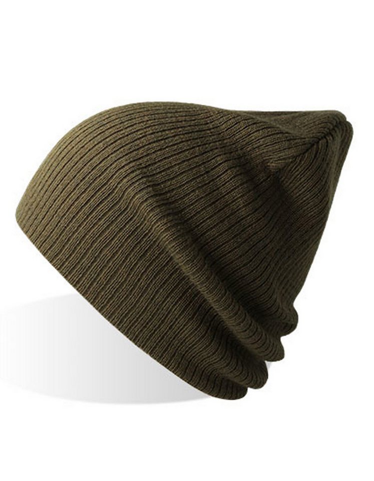 Atlantis Strickmütze Brad Beanie Recycled (2er Set) Winter Beanie (Set, 2 Mützen) Recycelter Polyester, Weiches Handgefühl von Atlantis