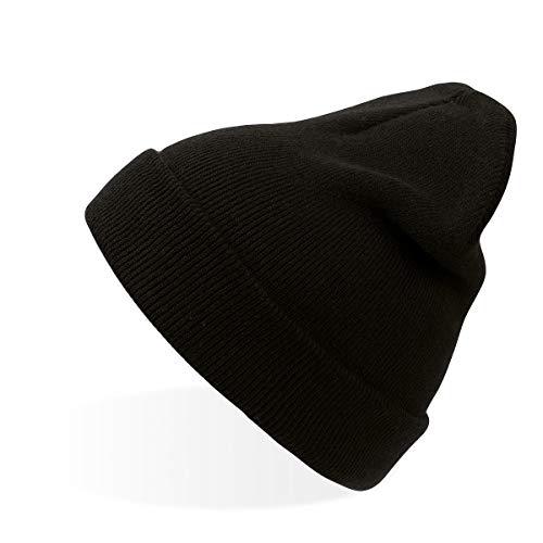 Atlantis Wind Beanie, One Size, Black von Atlantis