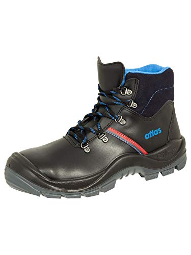 Atlas Unisex 4900s348 Atlas Stiefel Anatomic Bau 500 S3 W 10 Gr 48, Schwarz, 48 EU von Atlas