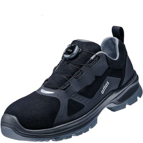 Atlas Flash 6405 BOA XP ESD Sicherheitschuhe Arbeitsschuhe für Herren und Damen S1P leicht, BOA, Aluminiumkappe, XP Durchtrittschutz Weite 10 Größe 46 von Atlas