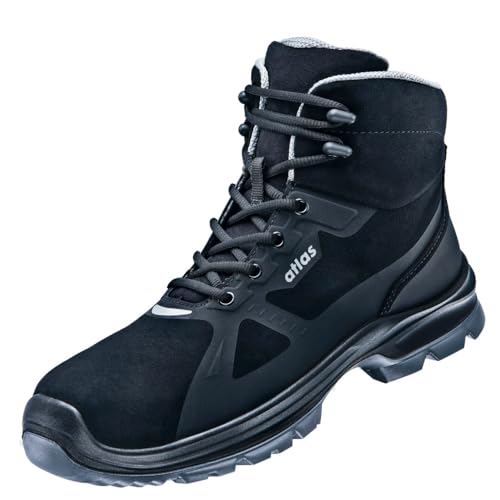 atlas Flash 6805 XP ESD Sicherheitsschuhe in Übergrößen Schwarz 75800 große Herrenschuhe, Größe:47 von ATLAS