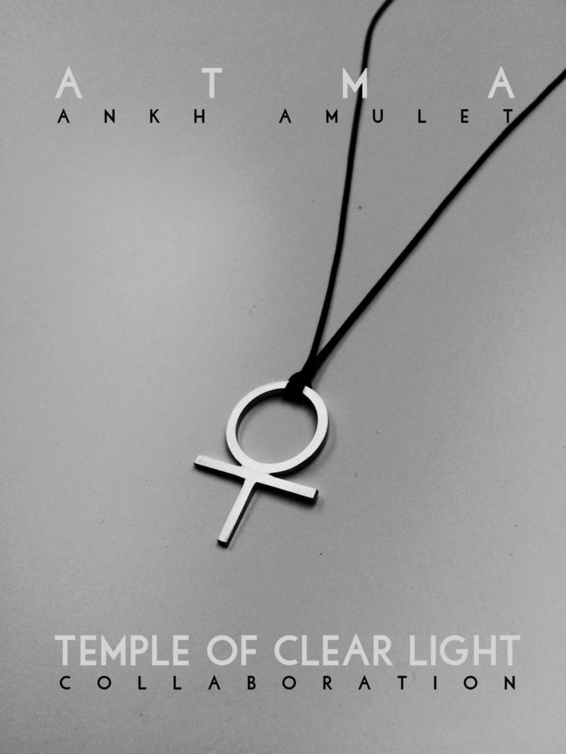 Atma Ankh Amulett Unisex Silber Amulett von AtmaIsSpace