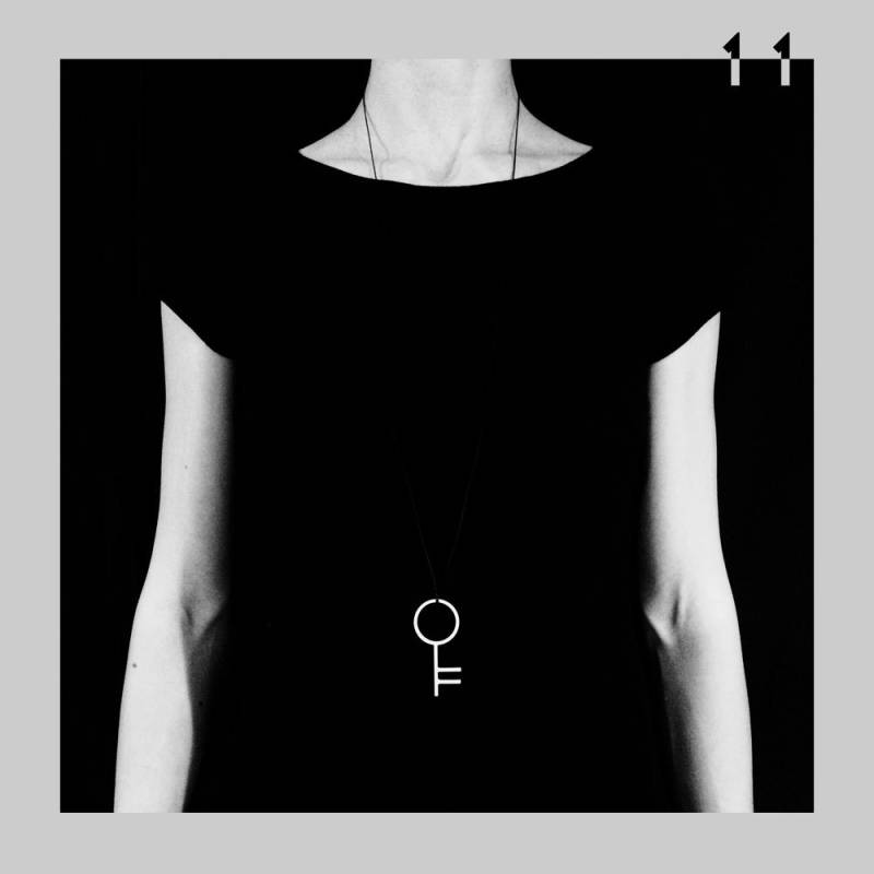 Atma Cycles - 11. Love Key Silberamulett von AtmaIsSpace