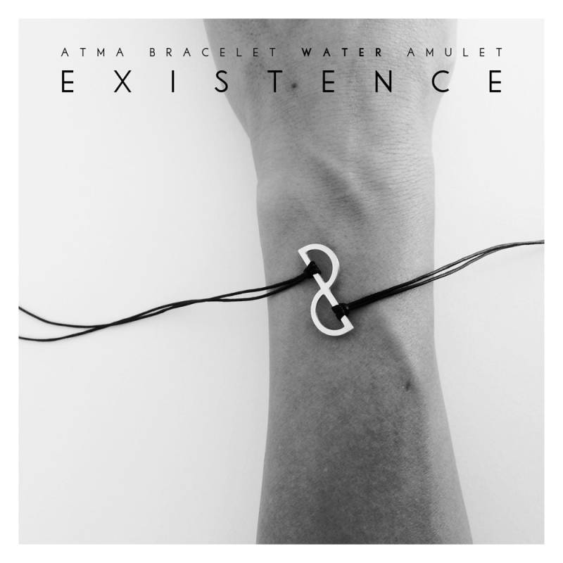 Atma Existenz. Unisex Silber Armband Amulett. Wasser von AtmaIsSpace