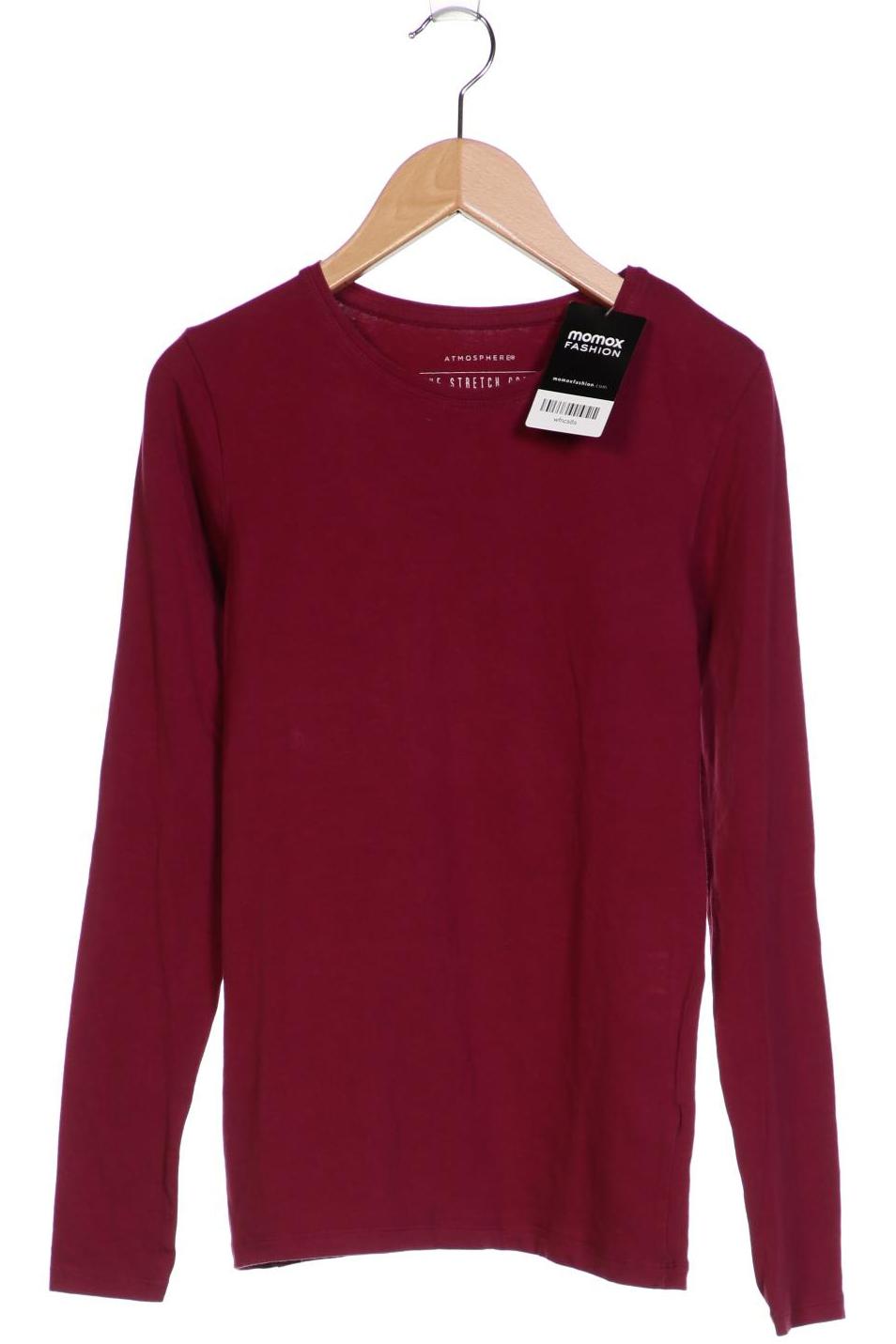 Atmosphere Damen Langarmshirt, bordeaux von Atmosphere