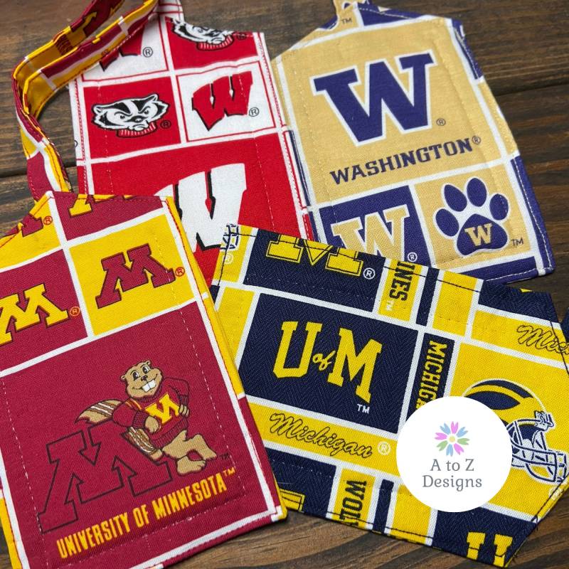Gepäckanhänger - College Big 10, 12 & Pac Gepäckanhänger - College Big 10, 12 & Pac von AtoZDesignsByAprilUS