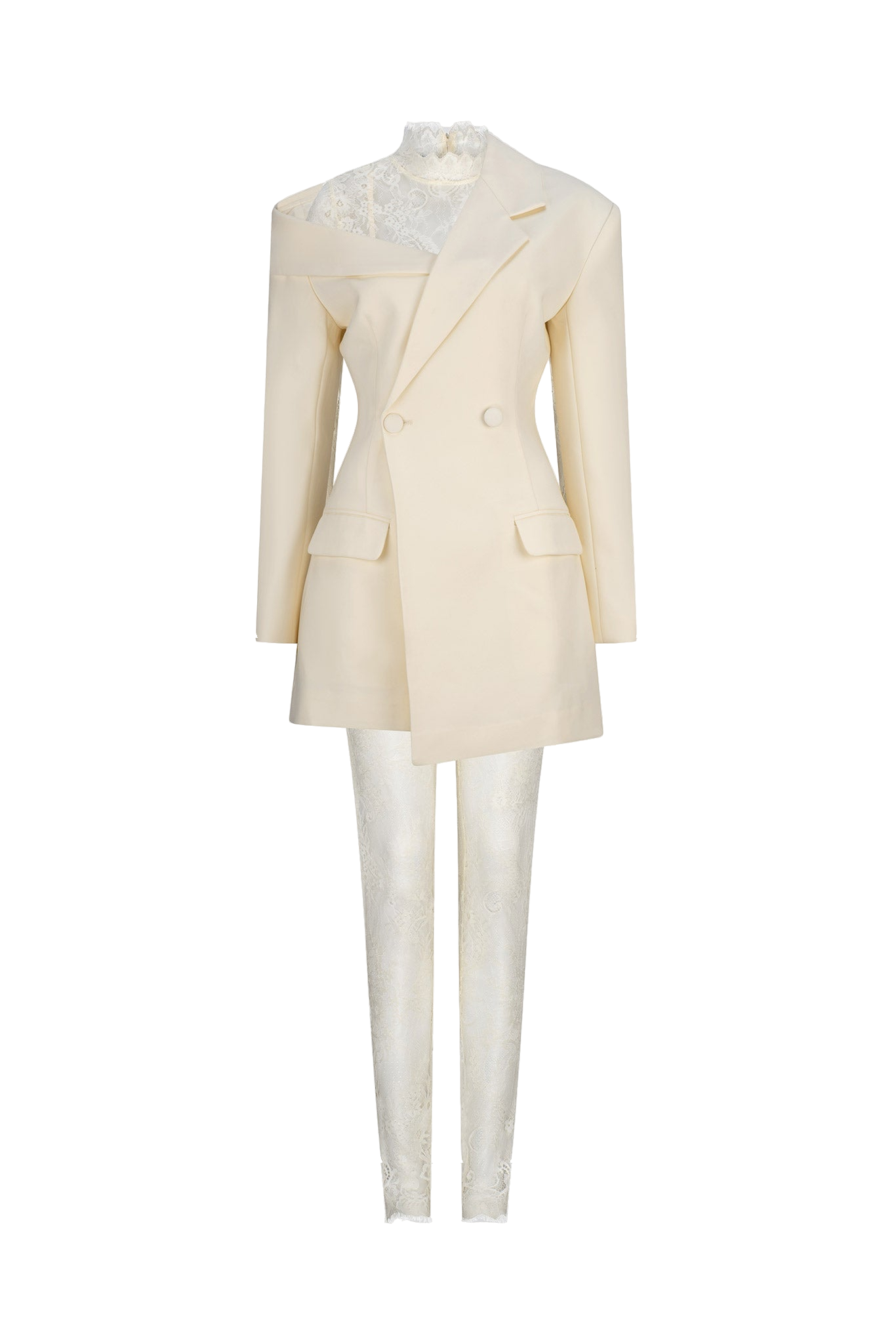 Atoir | Gisele Blazer Dress | Women's White Mini dresses von Atoir