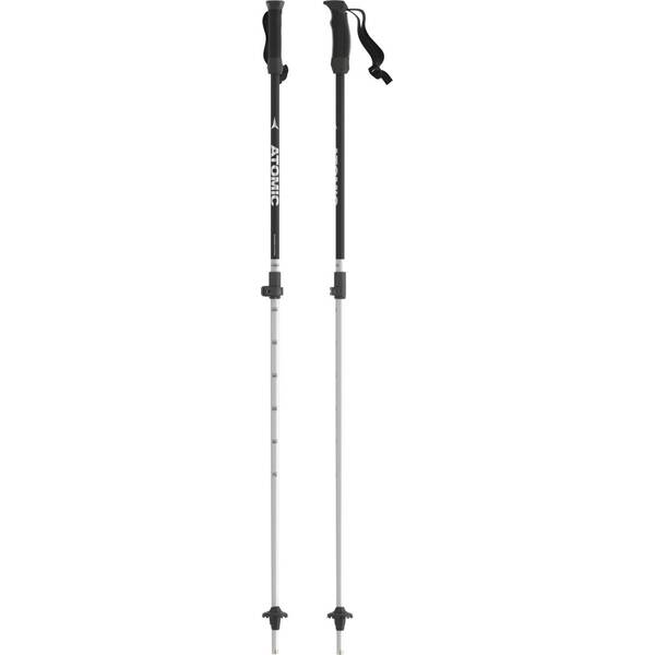 ATOMIC Herren Alpin-Skistock AMT JR TELESCOPIC BLACK/Silver von Atomic