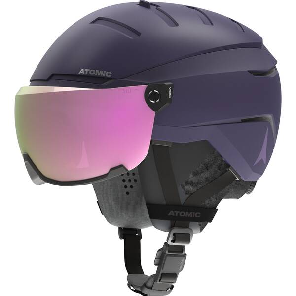 ATOMIC Herren Helm SAVOR GT AMID VISOR HD Purple von Atomic