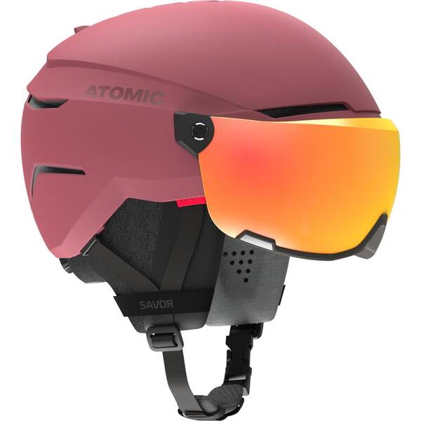 ATOMIC Herren Helm SAVOR VISOR STEREO Maroon von Atomic