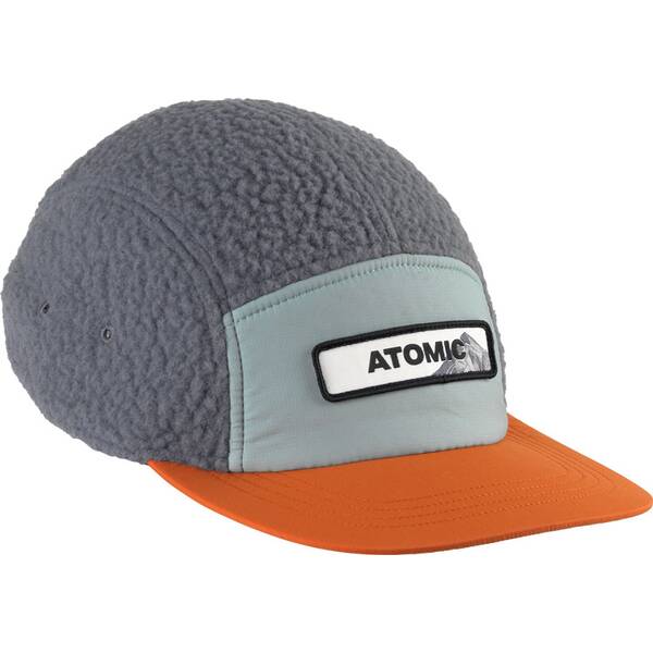 ATOMIC Herren Mütze ALPS FLEECE CAP-GREY-GRANITE GREEN-RUST von Atomic