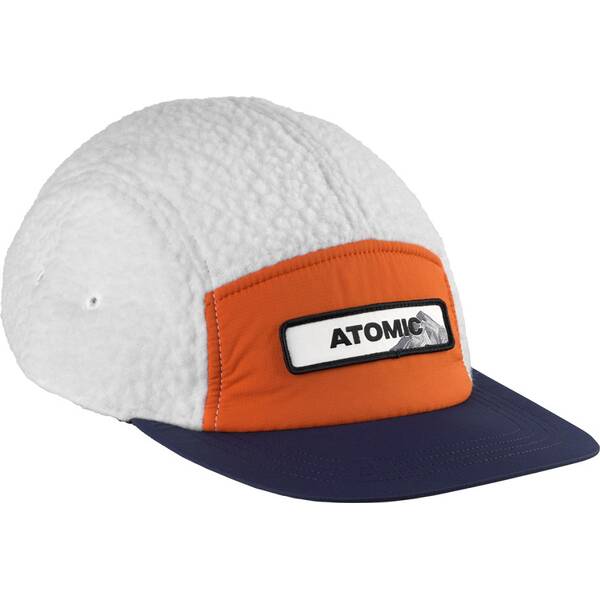ATOMIC Herren Mütze ALPS FLEECE CAP-OFF WHITE-RUST-DARK BLUE von Atomic