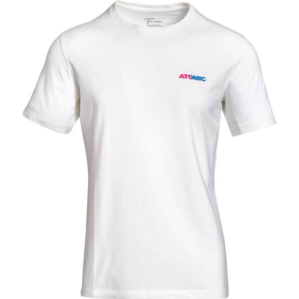 ATOMIC Herren Shirt M GRAPHIC T-SHIRT-WHITE von Atomic