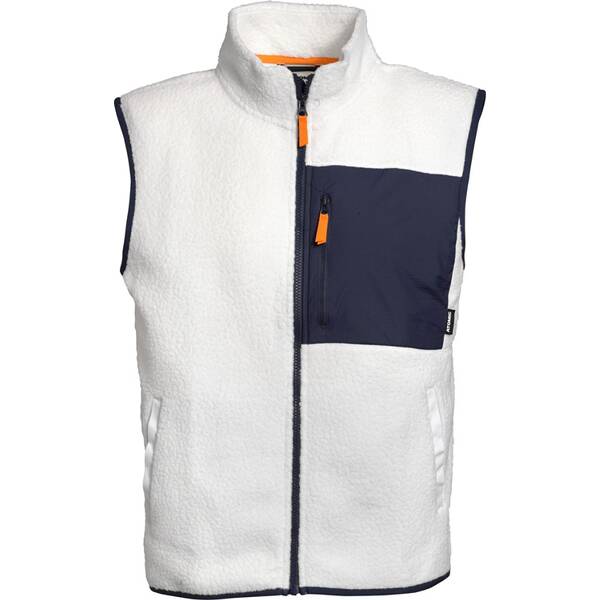 ATOMIC Herren Unterjacke M FLEECE VEST-OFF WHITE-DARK BLUE von Atomic