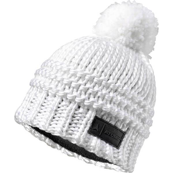 ATOMIC Herren W ALPS POM BEANIE White von Atomic