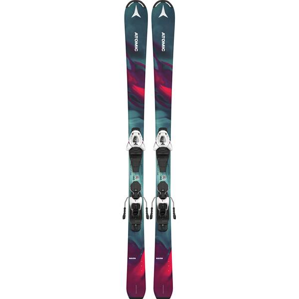 ATOMIC Kinder All-Mountain Ski MAVEN GIRL 130-150 + L 6 GW Ka von Atomic